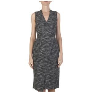 Alice + Olivia Carissa Wrap Around Bon Ton‎ Sheath Dress Womans 6 Career Work